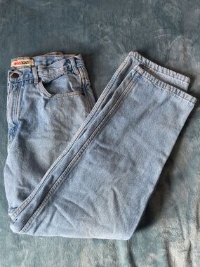 Light Blue Insulated Relaxed Fit Men’s Jeans by